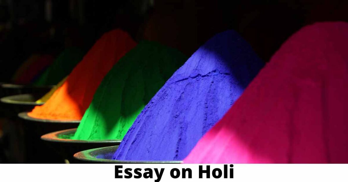 Essay on Holi for School Students and Children