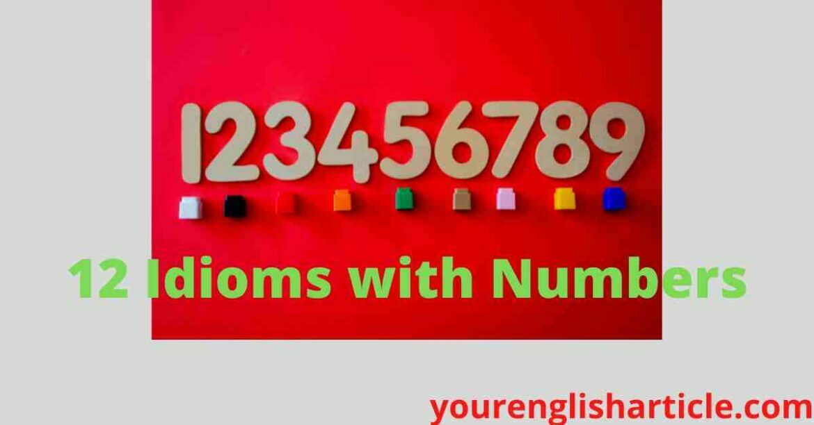 12 Idioms with Numbers | English By Zahid Sir