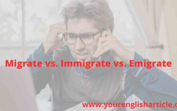 Migrate vs. Immigrate vs. Emigrate