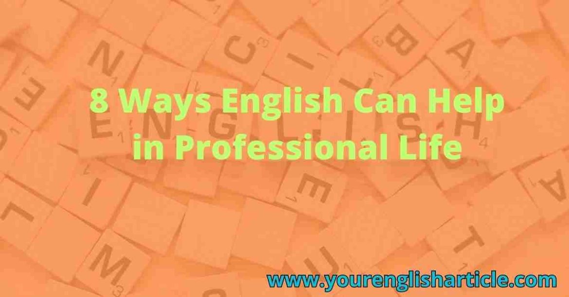 8 Ways English Can Help in Professional Life